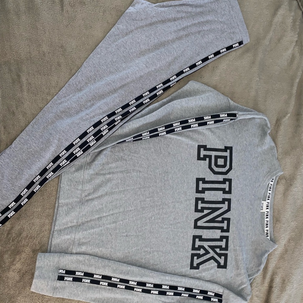 PINK lightweight sweater & Leggings